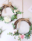 Burlap Ribbons,8 Rolls Burlap Lace Burlap Wedding Ribbon Natural Jute Rope Twine String for Crafts Gift Wrapping Wedding Party Home Decoration(17.6 Yards)