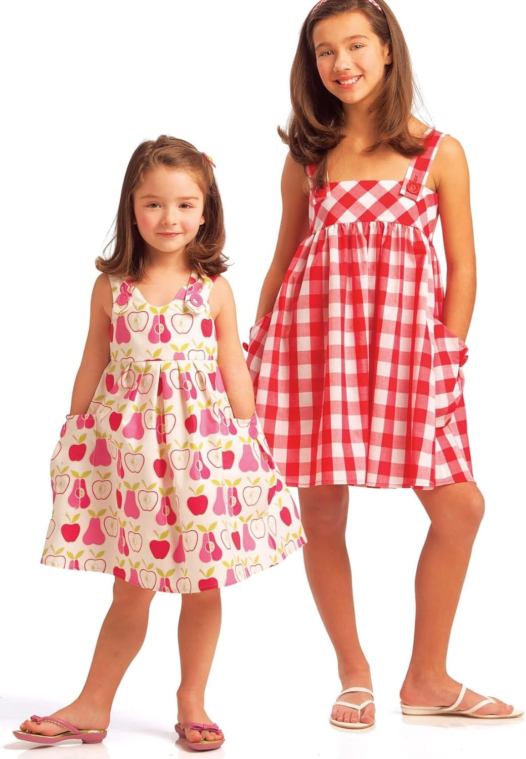Patterns M5613 Children'S/Girls' Dresses, Size CCE (3-4-5-6)