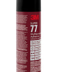 Super 77 Multipurpose Spray Adhesive, 13.8 Oz., Provides Secure Bond in 15 Seconds, Dries Clear, Ideal for Plastic, Glass, Paper, Fabric, Wood, Foam, Cardboard, Fiberglass & More (77-DSC)