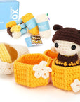 Crochet Kit for Beginners - Bee Crochet Kit, Learn to Crochet, All You Need In, Videos, Instructions, Soft Yarn, Birthday Gift for Adults