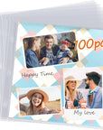 12X12 Scrapbook Page Protectors, 50 Pack, Scrapbook Refill Pages Protective Sleeves, Heavyweight, Fit Scrapbook Binder and 12X12 Photo Album Refill Pages