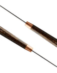 Awl Tool, 2 PCS Wooden Handle Scratch Awl for Leather Hole Punch Awl Maker Tool,Sewing Awl Leather Craft Repair Tools