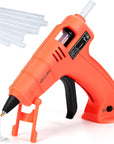 Cordless Hot Glue Gun, USB Rechargeable Wireless Mini Hot Melt Glue Gun with 20 Glue Sticks and USB Cable, Battery Operated Glue Gun DIY Tool for Art, Crafts, Decorations, Fast Repairs