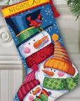 Needlecrafts Needlepoint, Freezin' Season Stocking
