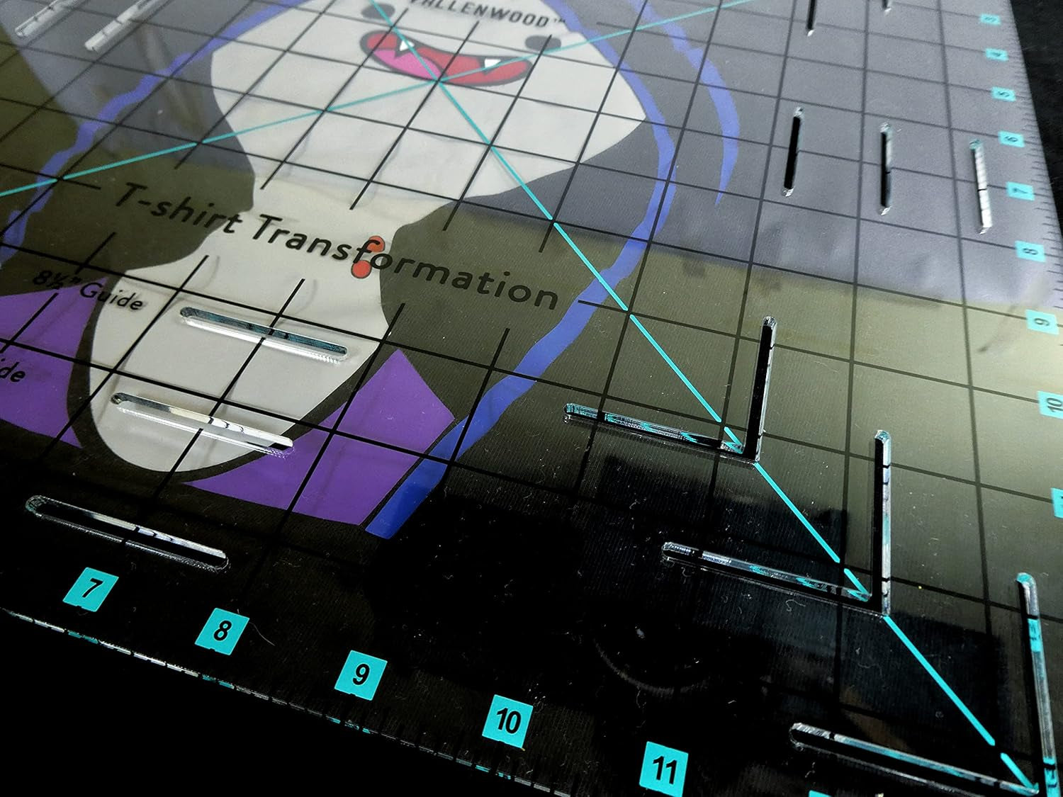 Not Overpriced T-Shirt Alignment Transformation Ruler 14X14Inches. Turn Any Old T Shirt into a Quilt Full of Memories. by Andrea Miani. Tshirt Transfer Centering Tee Shirts Square Quilting Template.