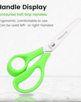 Scissors,  6" Multipurpose Scissors Bulk 16-Pack, Right/Left Handed Comfort-Grip Handles Ultra Sharp Blade Shears Sturdy Sharp Scissors for Office Home School Sewing Fabric Craft Supplies
