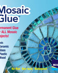 Mosaic Glue - Non-Toxic & Water Resistant, Ideal for All Tiles & Surfaces, 2-Ounce