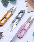 4.1Inch Sewing Scissors Yarn Thread Scissors Mini Small Snips Trimming Nipper - Great for Stitch,Diy Supplies (3PCS, Multicolor)