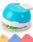 Paper Corner Rounder Punch : 3 in 1 (R4Mm, R7Mm, R10Mm) - Corner Cutter for Paper Crafts, Laminate, Photo, DIY, Card Making and Scrapbooking