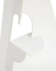 50 Pack Self Stick 9 Inch Cardboard Easel Backs, Picture Frame and Art Stand for Painting, Photos, Artwork, Crafts (White)