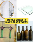 4Oz Glass Cutting Oil Is Used for Cutting Stained Glass, Glass Bottles, Tiles and Mirrors