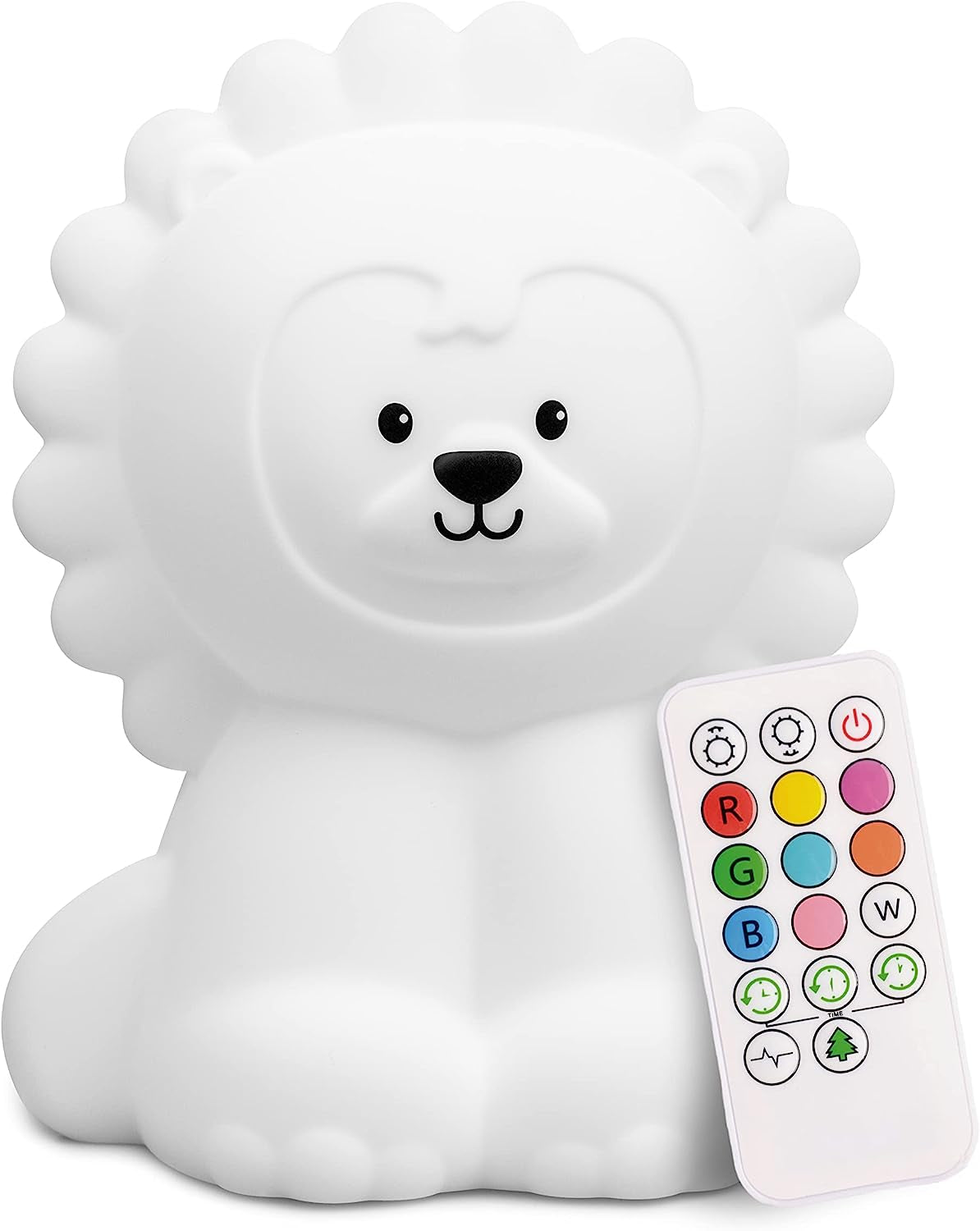 Owl, Kids Night Light, Silicone Nursery Light for Baby and Toddler, Squishy Night Light for Kids Room, Animal Night Lights for Girls and Boys, Kawaii Lamp, Cute Lamps for Bedroom