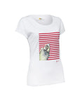 Biggdesign Pistachio Crew Neck Womens T-Shirt