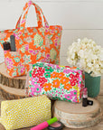Assorted Cosmetic Tote Bag Packet, Code 9310 Sewing Pattern, One Size, White