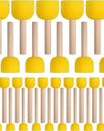 90 Pcs round Sponges Brush Set, round Sponge Brushes for Painting, Paint Sponges for Acrylic Painting, Painting Tools for Kids Arts and Crafts (4 Sizes)