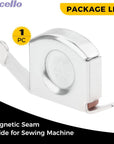 Magnetic Seam Guide, 3PCS Sewing Machine Guide Magnets for Singer Brother, Large Size