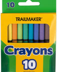 12 Pack Bulk Crayons | Washable Beeswax Bright Color Crayons Bulk Individual Packs, 10 per Box, 12 Boxes Bundle Art Set Crayons for Kids, Classrooms, Restaurants