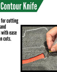 Kaizen Foam Cut Kit - Deluxe | Kaizen Foam Cutting Tool Kit | Kaizen Foam Cutting Tools Kit | Kaizen Foam Tools | Kaizen Foam Knife | Kaizen Foam Knife (Deluxe (W/Kaizen Holester)