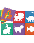 - EANST Animal Shape Stencils Set of 12 8" Plastic Stencils for Kids Arts and Crafts Material