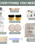 Bio Kintsugi Repair Kit Gold, Kintsugi Food Safety, Repair Your Meaningful Pottery with Bio Kintsugi Glue, Food Dishwasher Safety, Perfect for Beginners, Bring Japanese Art to Your Home