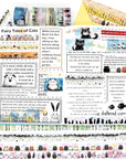 Cute Washi Tape Set - 24 Rolls Kawaii Animals Decorative Washi Tape for Scrapbooking Supplies, Bullet Journal Supplies, Junk Journal, Kids Art Craft Tape