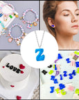 3Pcs Mini Letter Resin Molds - Small Silicone Number Alphabet Epoxy Casting Mold for DIY Keychain Pendant Earring Jewelry, Gummy Candy Chololate Cake Decoration