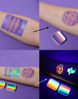 39 Colors Face Paint Kit for Kids: Professional Face Painting Kit with 6 Stencils and 13 Brushes - Water Activated Facepaint Makeup Kit - Non Toxic Face Paint for Halloween and Christmas
