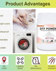 DTF Powder 750G/26.46Oz White Digital Transfer Hot Melt Adhesive, DTF Transfer Powder for Sublimation, DTF Hot Melt Adhesive Powder for All DTF and DTG Printers on All Fabric