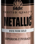 Paint, 8 Oz, Metallic Rose Gold