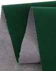Self Adhesive Green Velvet Flock Shelf Liner for Dresser Handbag Box Drawer Cabinet Backdrop Peel and Stick Soft Craft Fabric DIY 17.7" X 117"