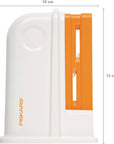 1020499 Scissors Sharpener, 9 X 4 X 13.8 Cm, White/Orange