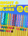 42PCS Face and Body Paint Crayons, Face Painting Kit Safe and Non-Toxic Ultimate Party Pack Including 14 Metallic Colors for Birthday Makeup Party Supplies, Festivals, Gifts for Kids Girls Boys