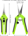 2 Ergonomic Spring-Action Scissors,Spring-Loaded Craft Shears with Stainless Steel Blades,For Cutting Intricate Details and Tight Patterns for People with Arthritis or Limited Hand Strength
