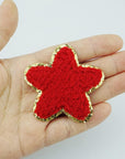 12 PCS Star Patches Patriotic Patch Chenille Patches Embroidered Iron on Patch for 4Th of July Clothes Decor