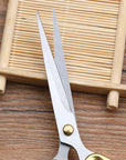 6.3-Inch All Stainless Steel Office Scissors,Ultra Sharp Blade Shears,Sturdy Sharp Scissors for Office Home School Sewing Fabric Craft Supplies Multipurpose Scissors