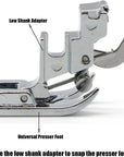 Snap on Shank Low Shank Adapter Presser Foot Holder for Brother Singer Janome Toyota Kenmore Low Shank Sewing Machines by