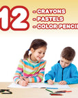 Deluxe Art Kit for Kids Art Set- Beginners Supplies 101 Piece Artist Drawing Painting Kit with Coloring Book, Art and Craft Gift Set for Boys, Girls, Ages 6 7 8 9 10 11 12