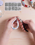 Jewelry Making Supplies Kit - Jewelry Repair Tool with Accessories Jewelry Pliers Jewelry Findings and Beading Wires for Adults and Beginners