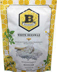 White Beeswax Pellets (1 Lb) | 100% Pure, Cosmetic Grade, Triple-Filtered Beeswax for DIY Skin Care, Lip Balm, Lotion, and Candle Making