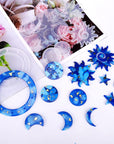 Resin Molds, 63 Pcs Wind Chimes Silicone Molds Kit, Epoxy Windchimes Casting Mold for DIY Wind Bell, Keychain Earring Pendants Ornaments