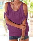 Casual Off Shoulder T-shirt