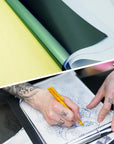 Tattoo Transfer Paper, 100 PCS Tattoo Stencil Paper for Tattooing, 4 Layers Stencil Transfer Paper, A4 Size