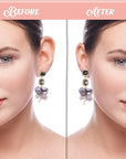 360 Pieces Ear Lobe Support Patches Earring Backs for Droopy Ears Earlobe Support for Earrings Earring Sticker Backs Earring Support Patches Heavy Earring Holder for Women Ear Earring Home Supplies