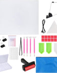 Diamond Painting A4 LED Light Pad Kit, LED Artcraft Tracing Light Table, Tools and Accessories Kit for Full Drill & Partial Drill 5D Diamond Painting