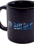 Star Trek Heat-Changing Starship Warp Mug - Add Coffee and the USS Enterprise Enters Warp Speed
