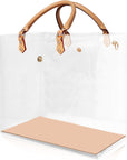 Clear PVC DIY Tote Bag Handbag Making Kit Handmade Gift Bag Craft Accessory Tool Set Birthday Holiday Gift Bag (R)