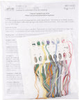 Wildflower Jar Counted Cross Stitch Kit, White, Yellow, Blue
