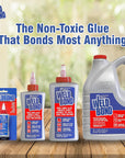 Glue - Bonds Most Anything! 3L /101 Oz Non-Toxic Adhesive Glue for Wood Tile Glass Craft Foam Fabric Stone Cement & Concrete & Any Other Porous Surfaces. No Fume Non-Flammable PVA Glue Gallon