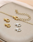 5 Sizes Silver and Gold Open Jump Rings, 500PCS O Rings and Lobster Clasps, Small and Large Jump Rings for Jewelry Making and Keychains