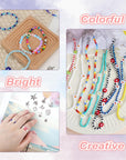 4320Pcs 72 Colors, 5Mm Glass Seed Beads for Bracelet Making Kit, Small Beads for Jewelry Making with Letter Beads for Crafts Gifts